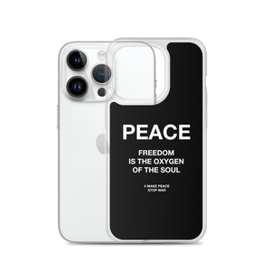 Freedom is the oxygen of the soul iPhone® Phone Case