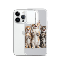 Funny Tripple Cats iPhone Case