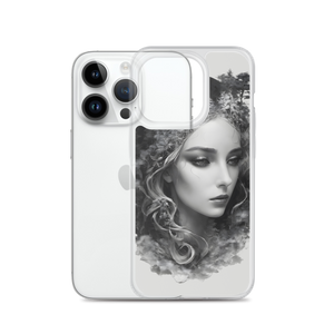 Grayscale Gaia iPhone Case