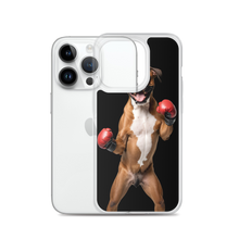 Boxer Boxing Black iPhone Case