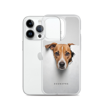 Funny Sad Dog Peep iPhone Case