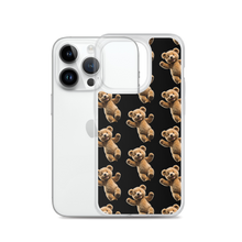 Happy Teddy Bear Pattern iPhone Case