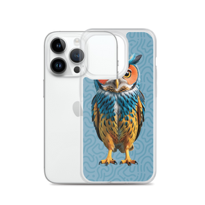 Blue Owl iPhone Case