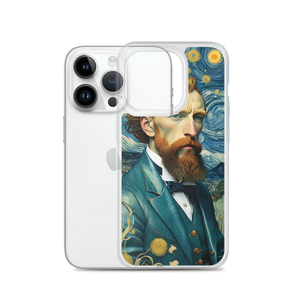 Van Gogh Potrait Painting iPhone Case