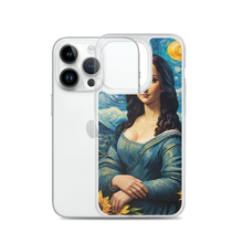 Monalisa Painting in Van Gogh Style iPhone Case