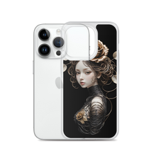 Lady Rose Copper Wire Art iPhone Case