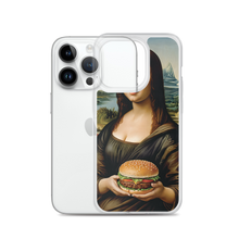 Monalisa Burger iPhone Case