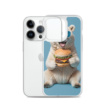 Polar Bear and Burger iPhone Case