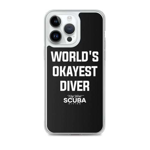 World's Okayest Diver Clear Case for iPhone®
