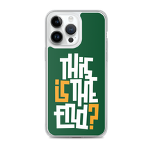 IS/THIS IS THE END? Forest Green iPhone Phone Case