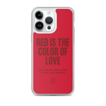 Red is the color of love iPhone® Phone Case