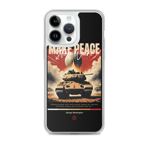 Make Peace Stop War Tank iPhone Case