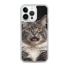 Shocked Cat Face iPhone Case