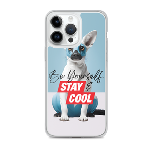 Be Yourself & Stay Cool iPhone Case