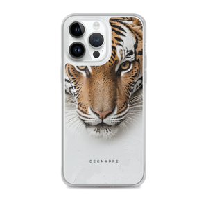 Silent Tiger Head iPhone Case