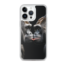 Gorilla Kissing iPhone Case