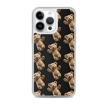 Happy Teddy Bear Pattern iPhone Case