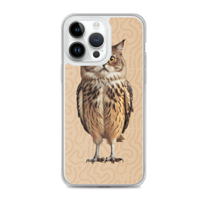 Cat Owl iPhone Case