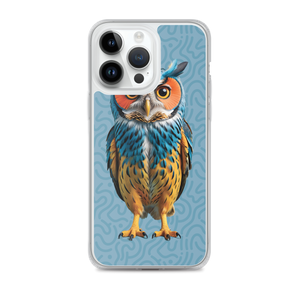 Blue Owl iPhone Case