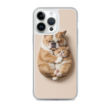 Cute Baby Cat and Dog Sleep iPhone Case