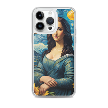 Monalisa Painting in Van Gogh Style iPhone Case