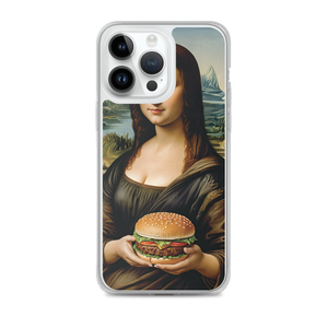 Monalisa Burger iPhone Case