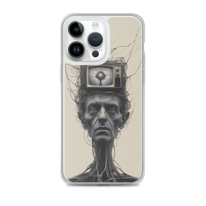 Brain Wash by Media iPhone Case