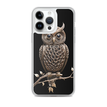 Owl Copper Art iPhone Case