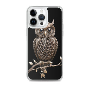 Owl Copper Art iPhone Case