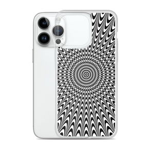 Vertigo Optical Illusion Background iPhone® Phone Case