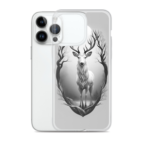 The Grayscale Deer iPhone Case