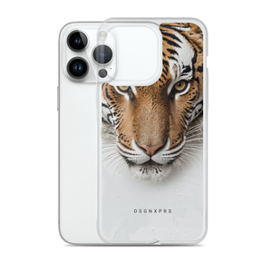 Silent Tiger Head iPhone Case