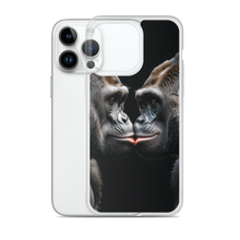 Gorilla Kissing iPhone Case