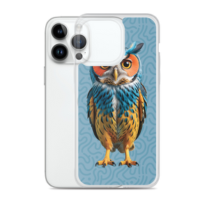 Blue Owl iPhone Case