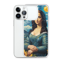 Monalisa Painting in Van Gogh Style iPhone Case