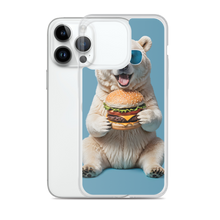 Polar Bear and Burger iPhone Case