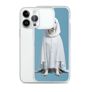 Dog in Ghost Costume iPhone Case