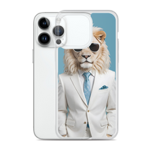 Funky White Lion iPhone Case