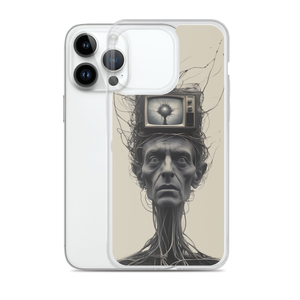 Brain Wash by Media iPhone Case