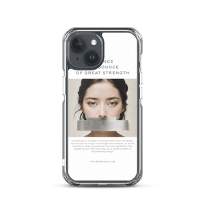 Silence Lao Tzu iPhone Case