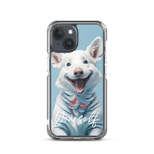 Cute Dog Be Yourself iPhone Case