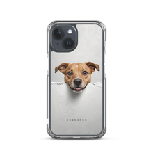 Smile Dog Peep iPhone Case