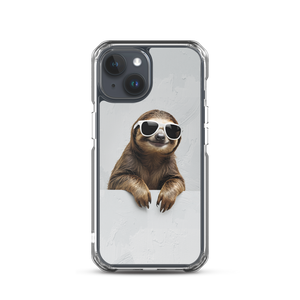 Cool Smiling Sloth iPhone Case