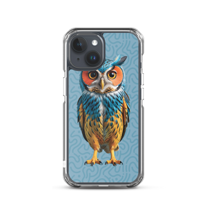 Blue Owl iPhone Case