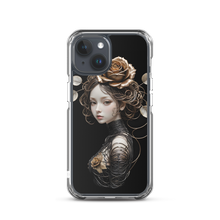 Lady Rose Copper Wire Art iPhone Case