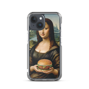 Monalisa Burger iPhone Case