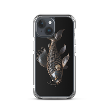 Minimalism Copperplate Art Fish iPhone Case