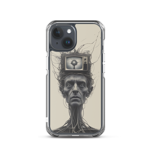 Brain Wash by Media iPhone Case