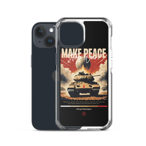 Make Peace Stop War Tank iPhone Case