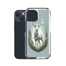 Green White Deer iPhone Case